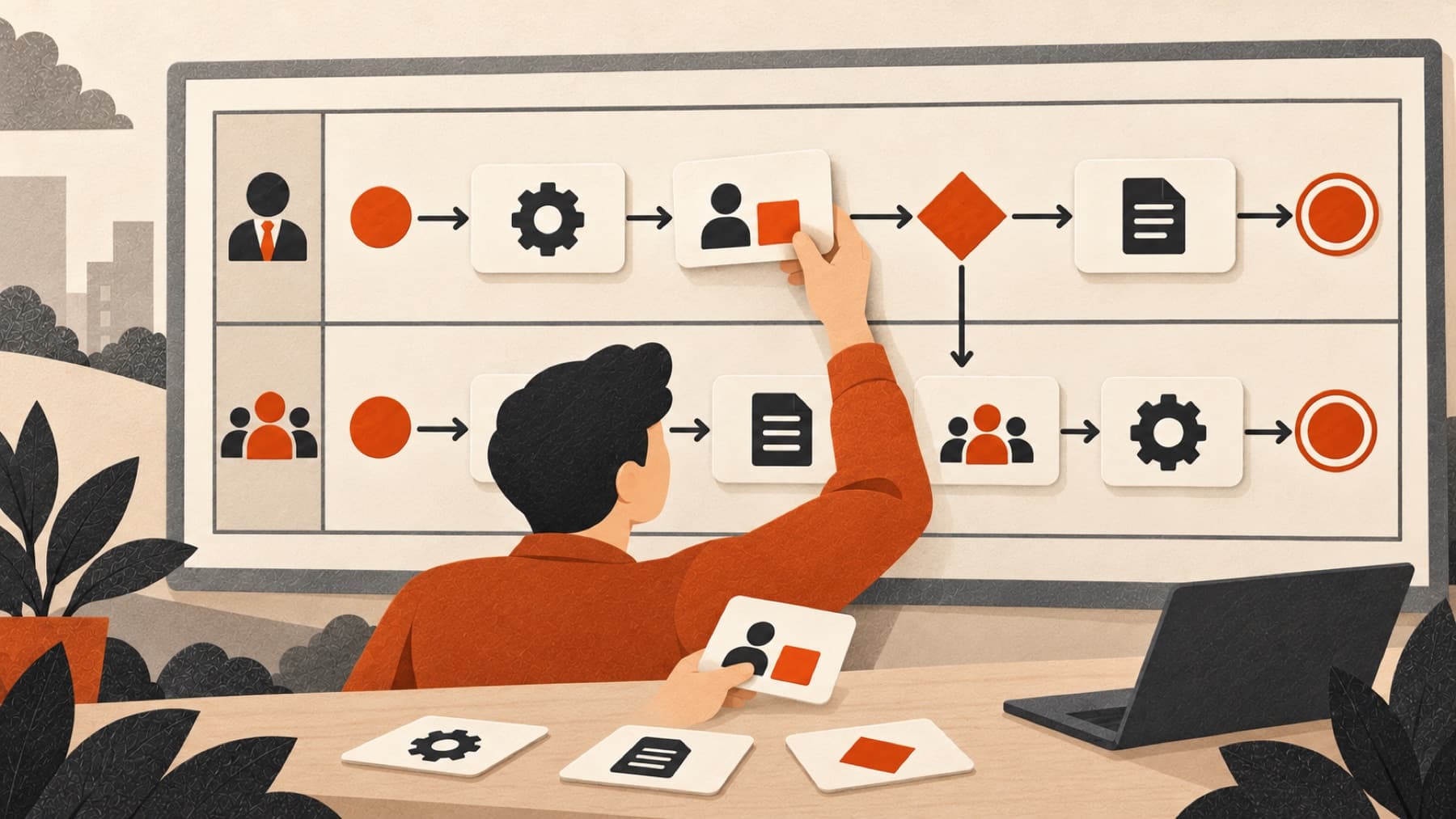 “Cầm tay chỉ vẽ” BPMN